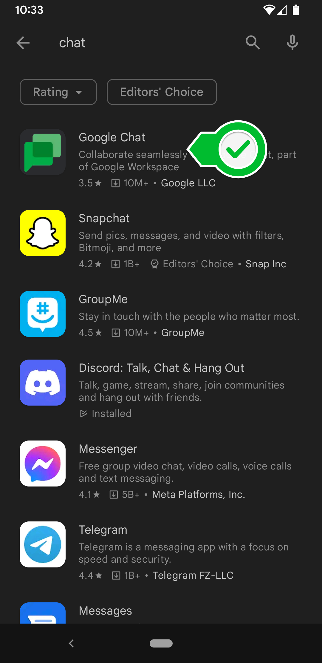 Chat: Install Google Chat on Your Phone – Bishop O'Dowd High School  Technology Help Center